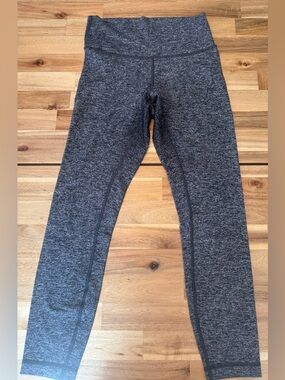 lululemon athletica Heathered Charcoal Gray High-Rise Leggings